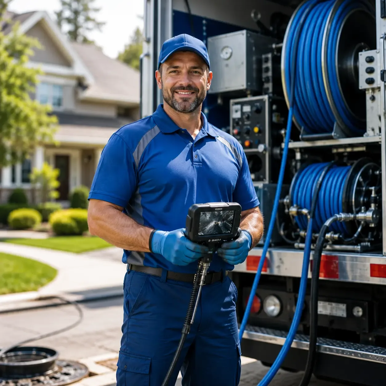 Local outdoor drain cleaning specialists in Katy, TX